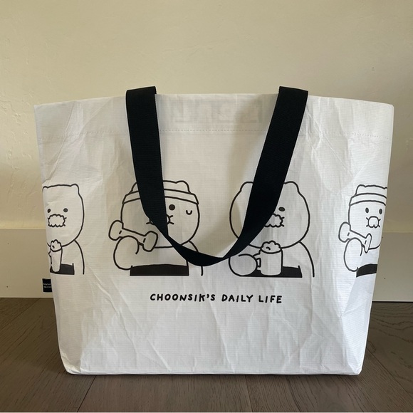 🇰🇷 KAKAO FRIENDS Choonsik’s Daily Life Reusable Bag 🇰🇷 춘식 카카오프렌스 - Picture 11 of 11